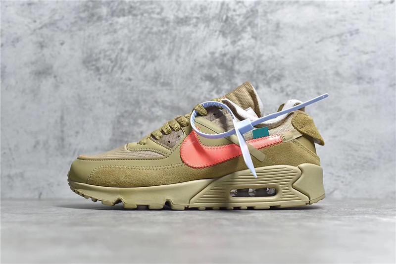 PK GOD Off-White x Nike Air Max 90 Desert Ore ready to ship